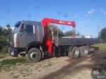Услуги манипулятора борт 10т, стрела 5т