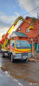 Услуги Аренда японской автовышки 4-22м