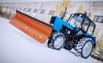 Аренда трактора мтз для чистки улиц от снега